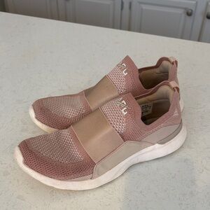 APL Women's Slip-On Sneakers - Blush and Cream